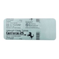 Cenforce 25 mg (Sildenafil Citrate 30 Tablets 25 mg)