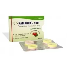 Kamagra 100 (Morango + Limão) da Ajanta Pharma
