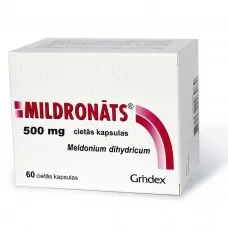 Mildronat 60 cápsulas de Grindex Mildronat 60 cápsulas de Grindex