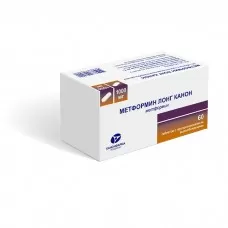 Metformina Longa 1000mg 60tab da Kanon Pharma