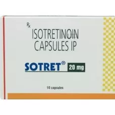Sotret 20mg 30cáps de Sun Pharma