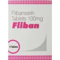 Fliban (Flibanserina) 100mg - 4 comprimidos
