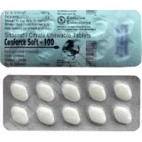 Cenforce SOFT 100 mg (citrato de sildenafil 60 comprimidos 100 mg)