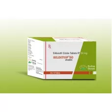Silditop 50 mg Citrato de Sildenafila 10 Comprimidos