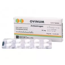 Citrato de Clomifeno Ovinum 50mg da Biolab Co
