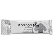 Androgel Testosterona Gel 50g Besins Pacote de 1 x 5 g x 10