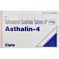 Comprimidos de Astalina 4mg da Cipla