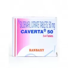 Caverta Sildenafil Comprimidos orais 50 mg Ranbaxy