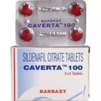 Caverta Sildenafil comprimidos orais 100 mg Ranbaxy