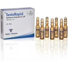 TestoRapid 100mg 10 Ampolas da Alpha Pharma