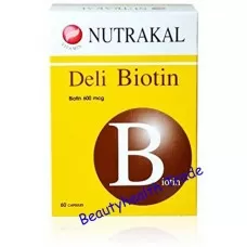 NUTRAKAL - Deli Biotina 600mcg NUTRAKAL - Deli Biotina 600mcg