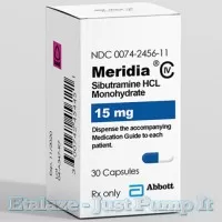 Meridia Sibutramina 15 mg 30 Cápsulas por Knoll