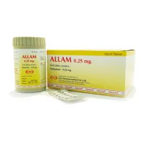 Allam Alprazolam (1 mg, 100 comprimidos, HK Pharma) Allam Alprazolam (1 mg, 100 comprimidos, HK Pharma)